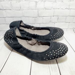 Stuart Weitzman Ditsy studded ballerina flats